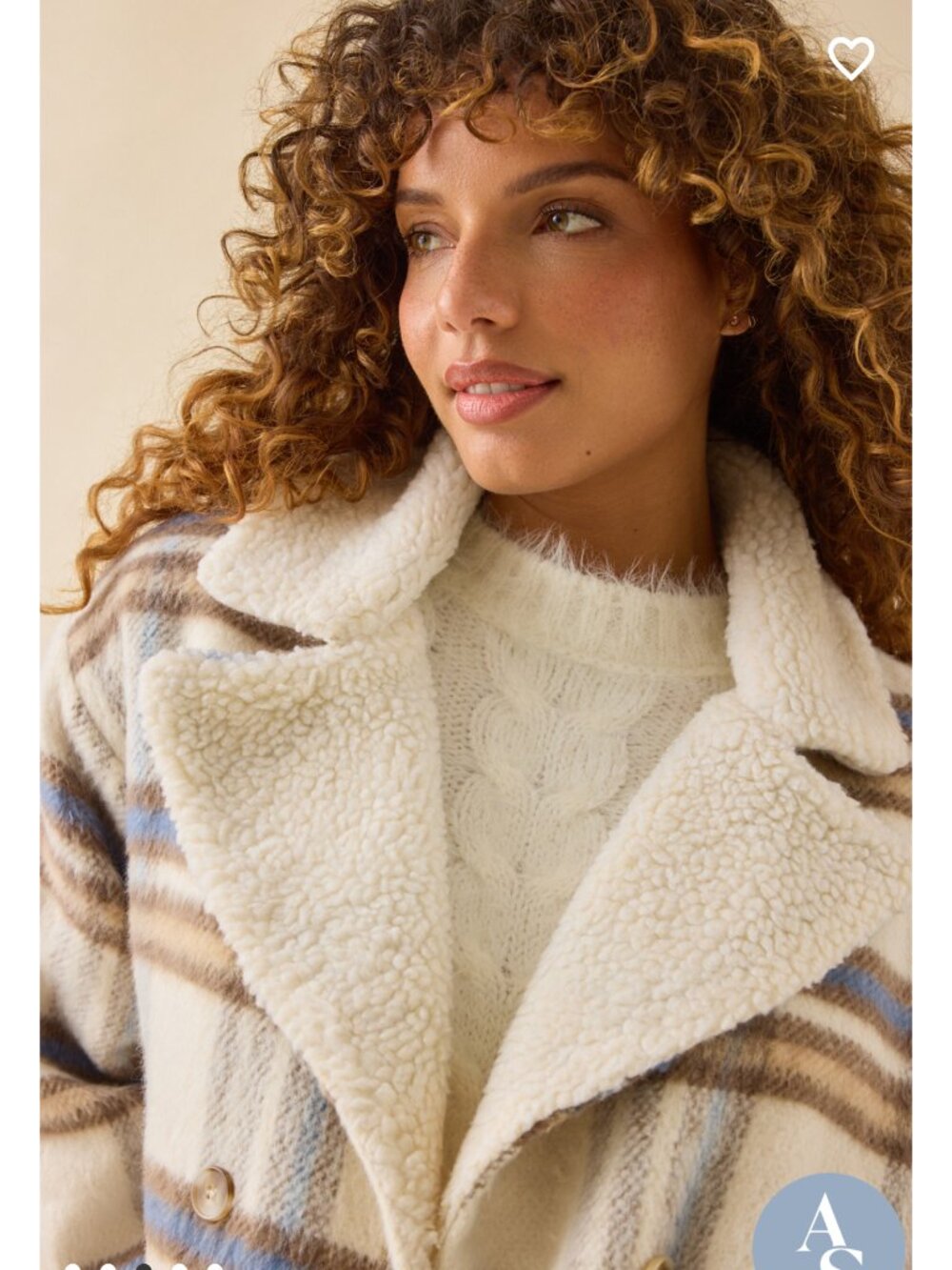 Altar'd State Maple Sherpa Jacket NWT - Picture 3 of 5